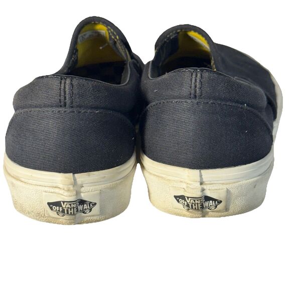 VANS X Harry Potter Hufflepuff women's Shoes Size 8 Classic Slip On Black - Picture 7 of 10